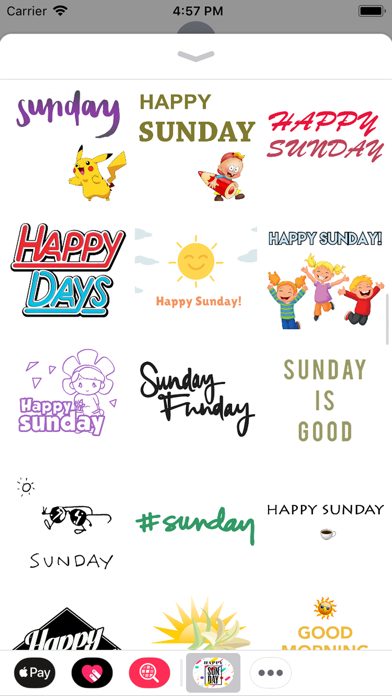 sunday stickers screenshot 2