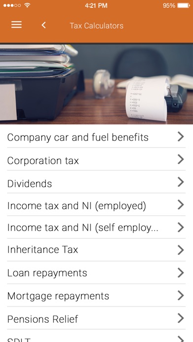 HTA Tax App screenshot 2