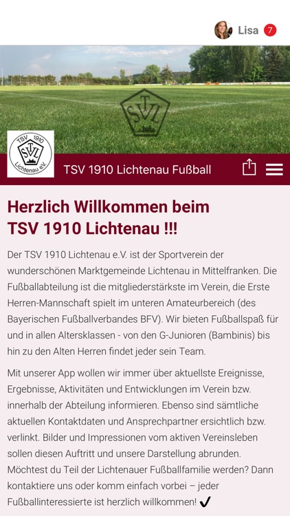 TSV 1910 Lichtenau Fußball