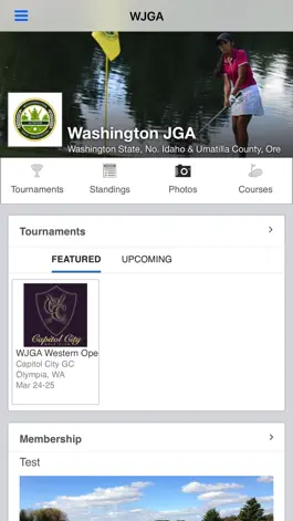 Game screenshot Washington Junior Golf Assoc. mod apk