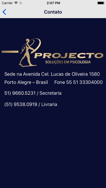 Projecto Soluções  Psicologia