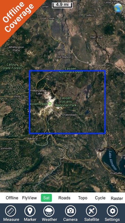 Lassen Volcanic National Park - GPS Map Navigator screenshot-4