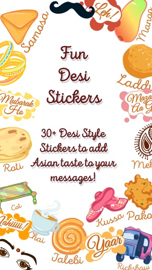 Desi Funny Stickers(圖1)-速報App