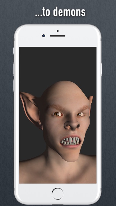 Face Model -posable human head screenshot 4