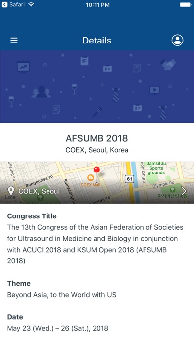 AFSUMB 2018 screenshot 3