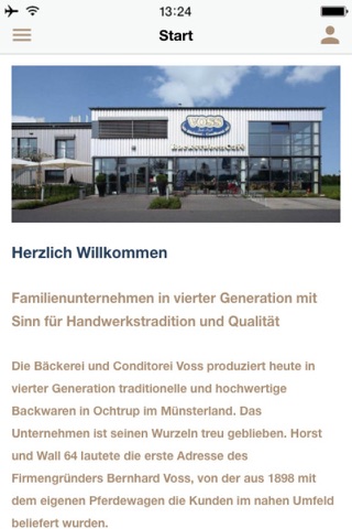 Bernhard Voss Bäckereibetrieb screenshot 2