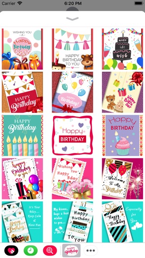 Happy Birthday Card Stickers(圖2)-速報App