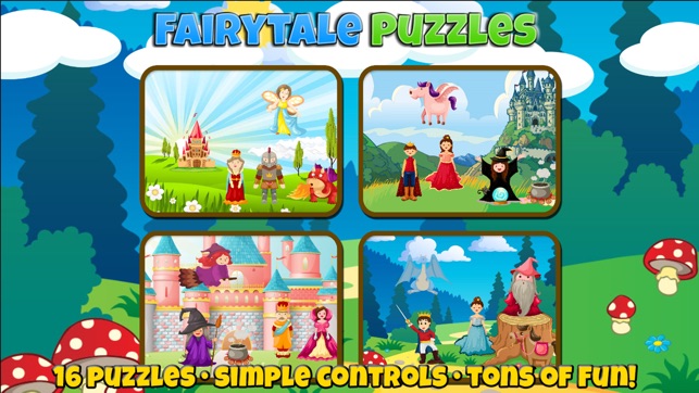 Fairytale Puzzles For Kids(圖1)-速報App