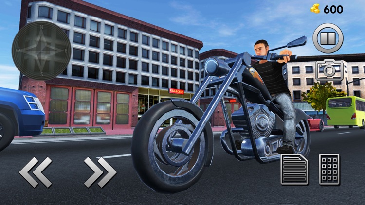 Bike Taxi Driver 3D screenshot-4