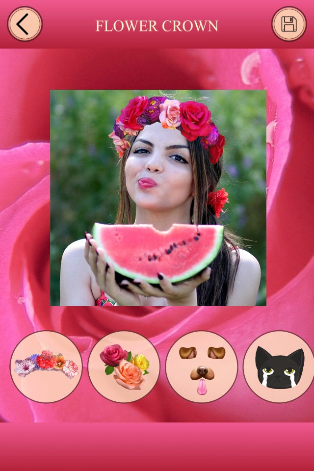 Flower Crown for Photo Editor screenshot 3