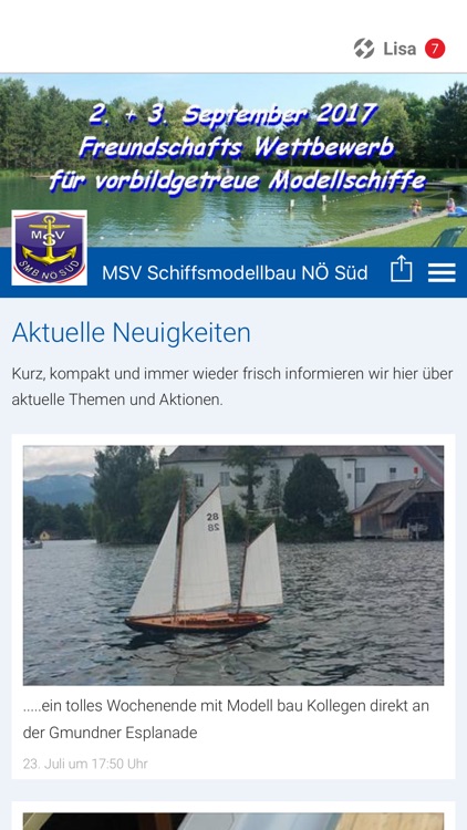 MSV Schiffsmodellbau NÖ Süd