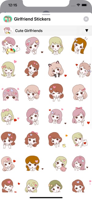 Girlfriend Sticker(圖5)-速報App