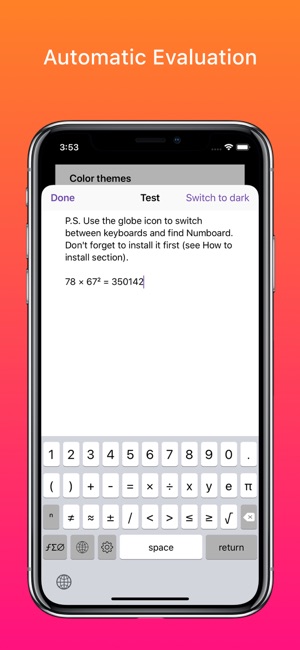 Numboard – Scientific Keyboard(圖3)-速報App