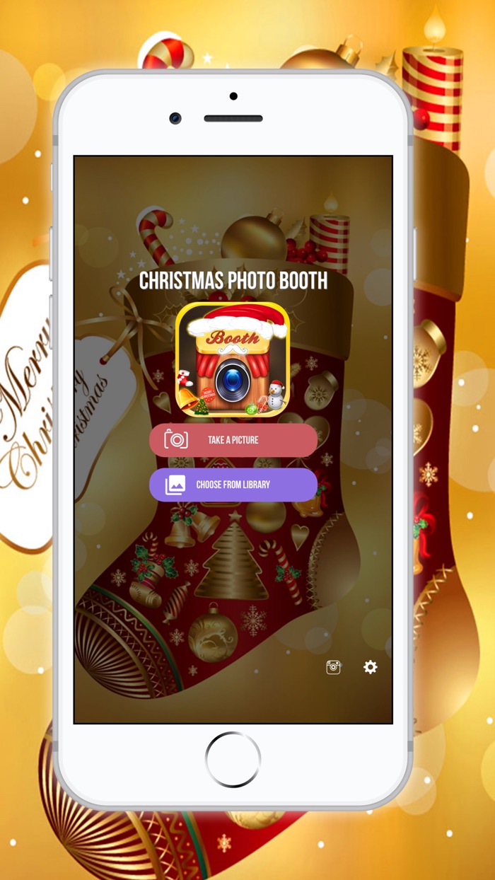 Christmas Photo Booth Editor
