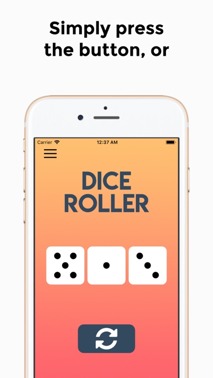 Dice Roller - Random Generator screenshot-3