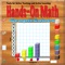 Hands-On Math Graph Cubes simulates the use of a set of cubes to build bar graphs