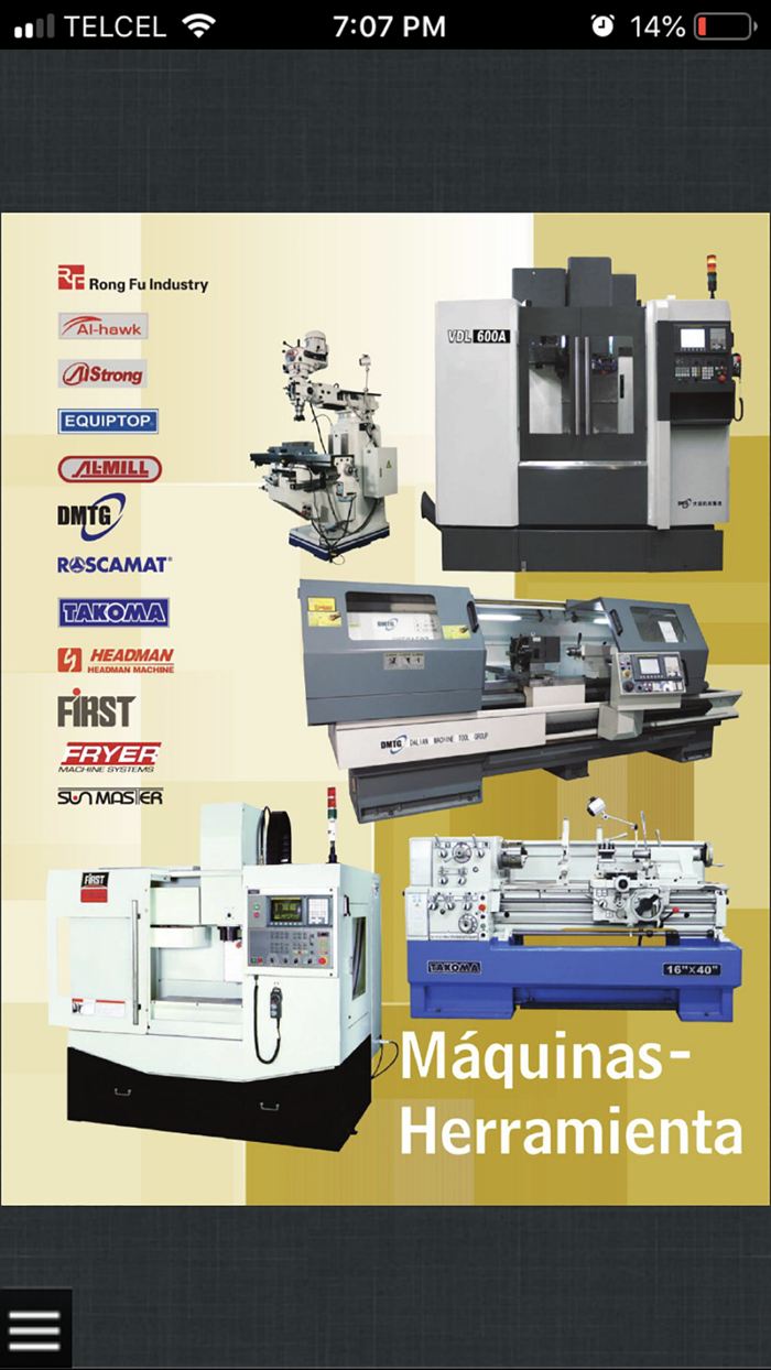 Herramental Catálogo Digital