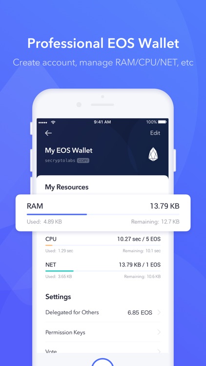 Secrypto - Blockchain Wallet