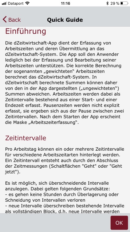 dZeitwirtschaft screenshot-4