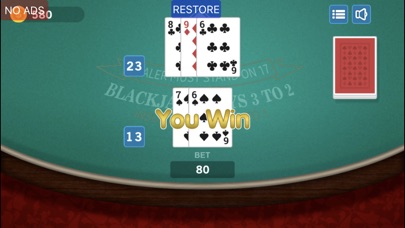 BlackJack 21 Casino Game screenshot 2
