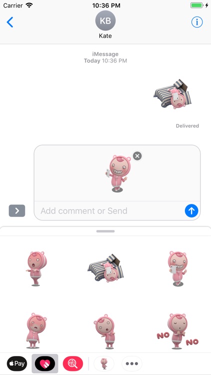 Dolly Animated Stickers