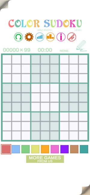 Color Sudoku Mint Pastel(圖3)-速報App