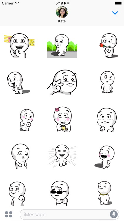 Crazy Eyes Animated Emoji Stickers