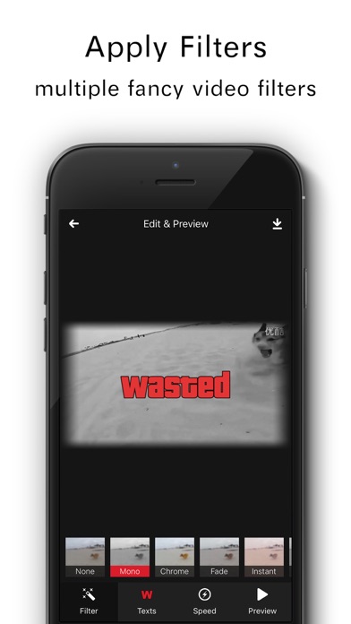 How to cancel & delete Wasted - Video Effects for GAT from iphone & ipad 3