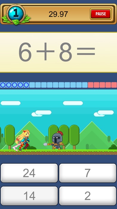 Unitychan's Mental Math Battle screenshot 4