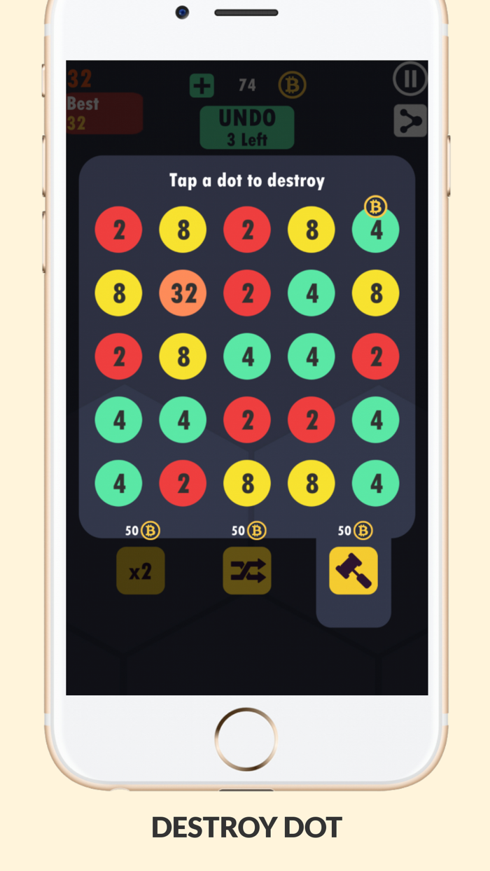 2048 dots connect