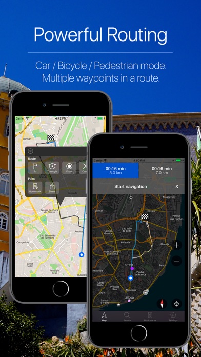 Portugal Offline Navigation screenshot 3