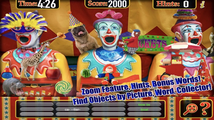 Hidden Object Carnival Circus screenshot-3
