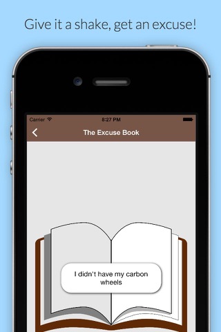 The Excuse Book screenshot 2