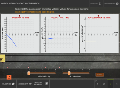 Motion w Constant Acceleration screenshot 4