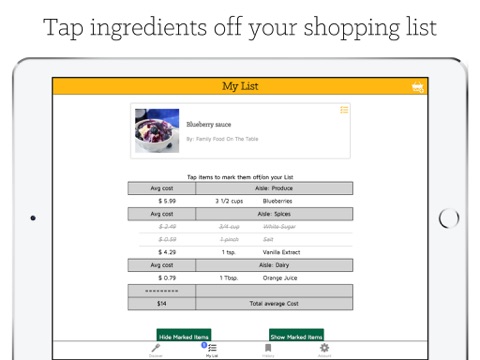 MyBasget: Shopping for Recipes screenshot 4