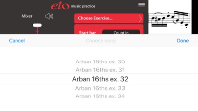Arban 16ths Exercises 30 - 34 screenshot 2