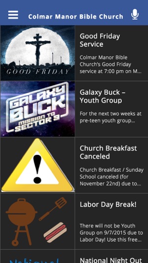 Colmar Manor Bible Church(圖3)-速報App