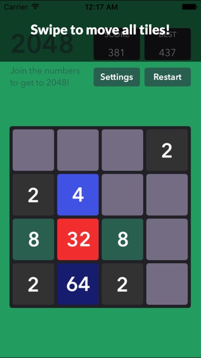 1048 Number Puzzle game screenshot 3