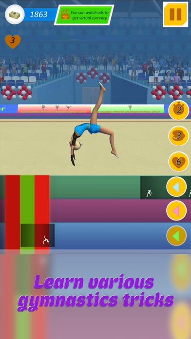 Gymnastics Sports Simulator 3D screenshot 1