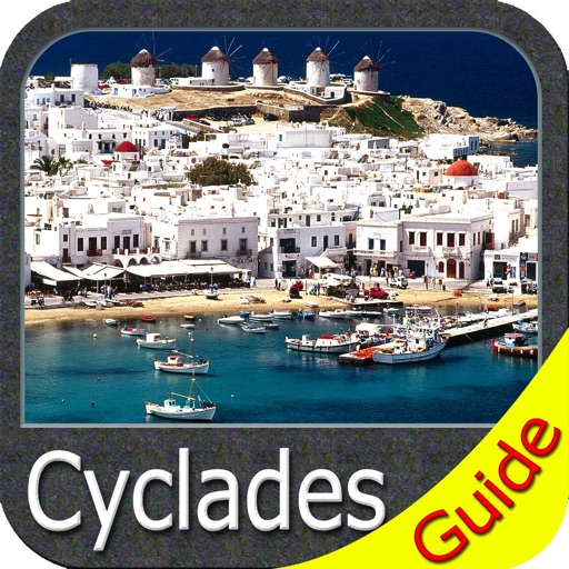 Cyclades charts GPS maps Navigator icon