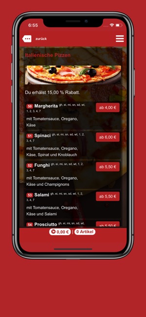 Pizza One Mönchengladbach(圖3)-速報App