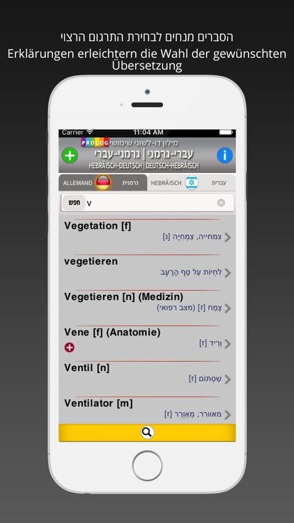 HEBREW Dictionary 18b5