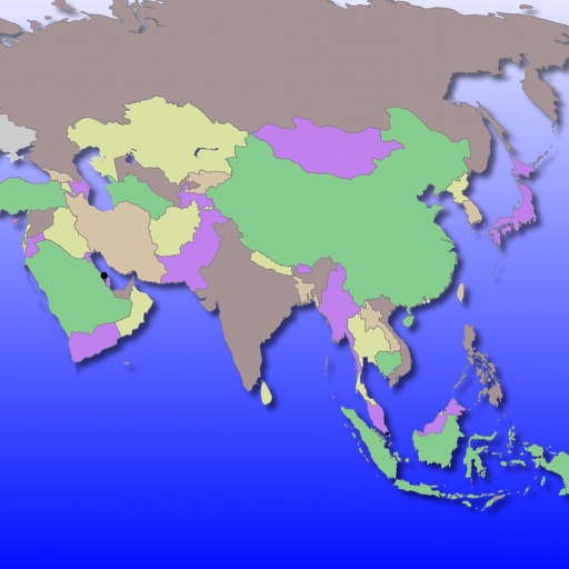 Asia Geography Quiz iOS App