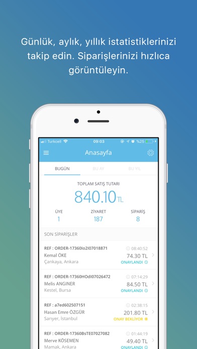 IdeaSoft - Mobile Admin screenshot 2