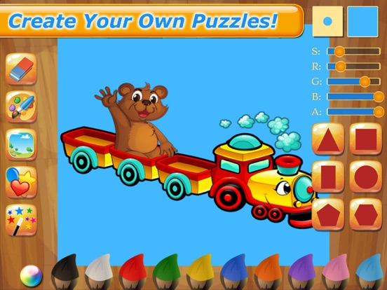 Игра Animal Car Puzzle: Jigsaw Picture Games for Kids