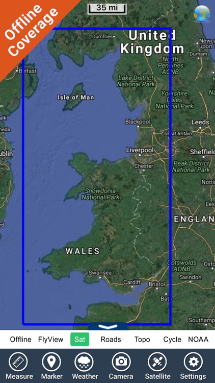 Marine : Wales and West England GPS Map Navigator screenshot-4