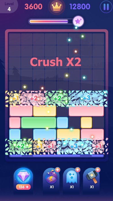 Colorful Tetris screenshot 2