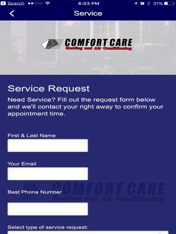 Comfort Care Svc. screenshot 3