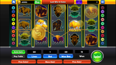 Slots: Buffalo Moon Casino screenshot 2