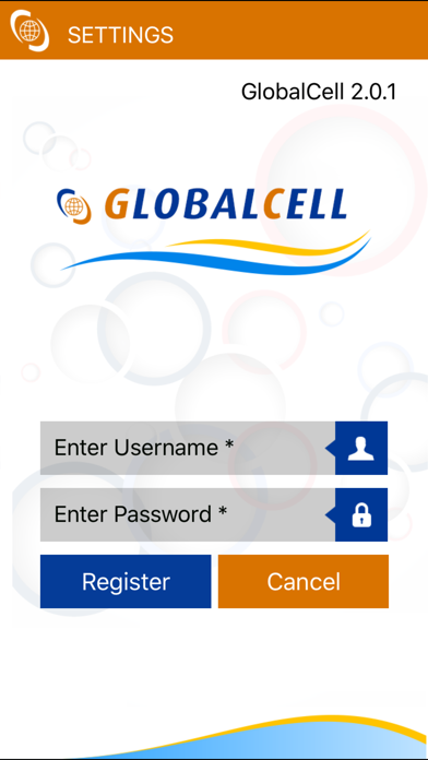 How to cancel & delete GlobalCell from iphone & ipad 2